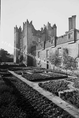 HOWTH CASTLE  LUTYEN'S KEEP AND SUNKEN GARDEN